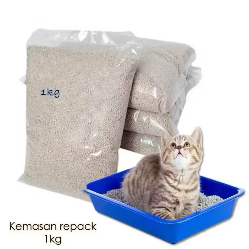 Pasir Gumpal Wangi 1Kg Pasir Wangi Gumpal Pasir Kucing Gumpal Pasir Wangi Kucing Pasir Anjing Pasir Ocean Pasir Markotop Pasir Gumpal Wangi 25L Cat Litter Pasir Gumpal Wangi Bentonite Serokan Pasir Kucing 3