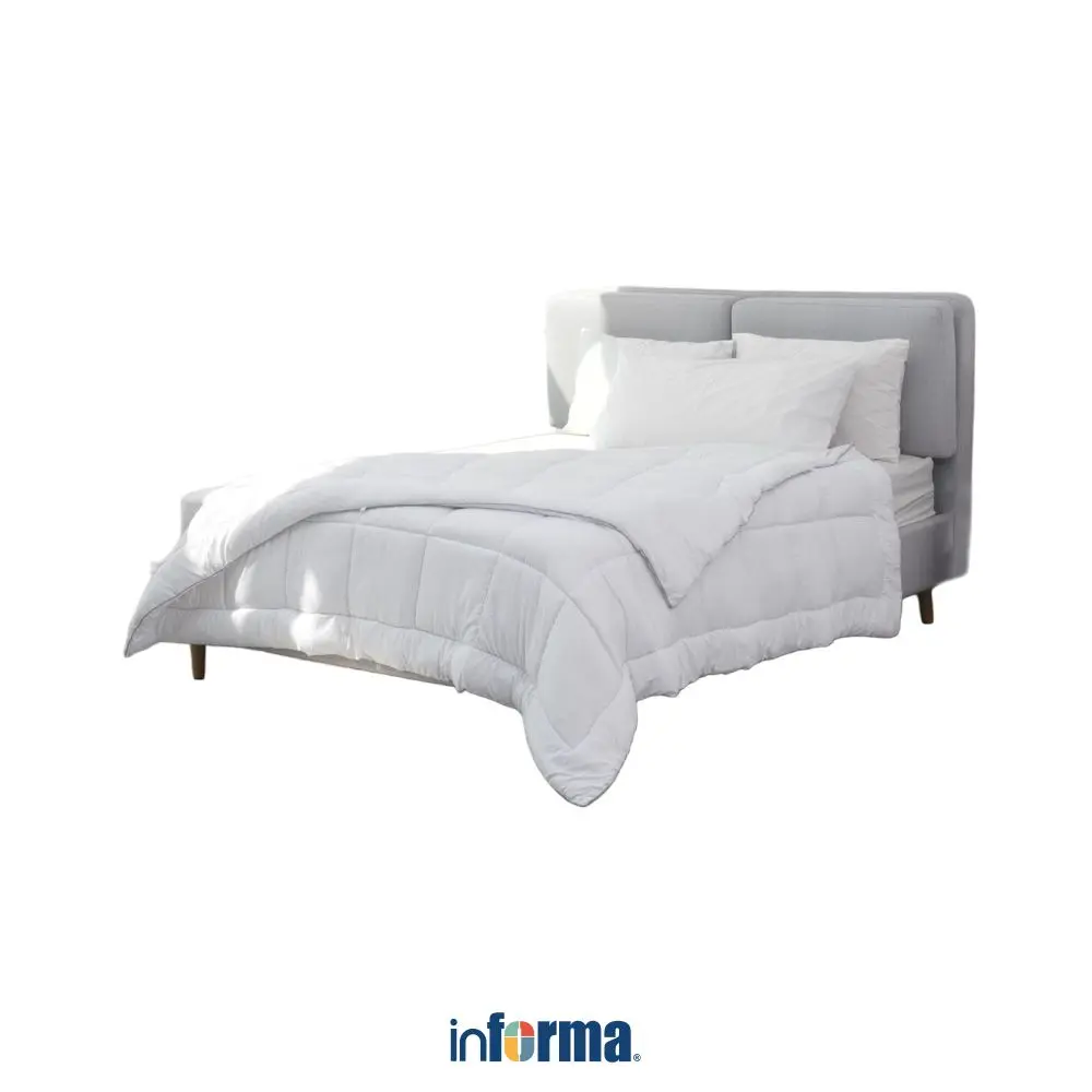 Informa Sleep Fiore 210X210 cm Quilt Insert Premium Softpeach - Putih Selimut Pengisi Pelapis Tidur Pengganti Bedcover Insert