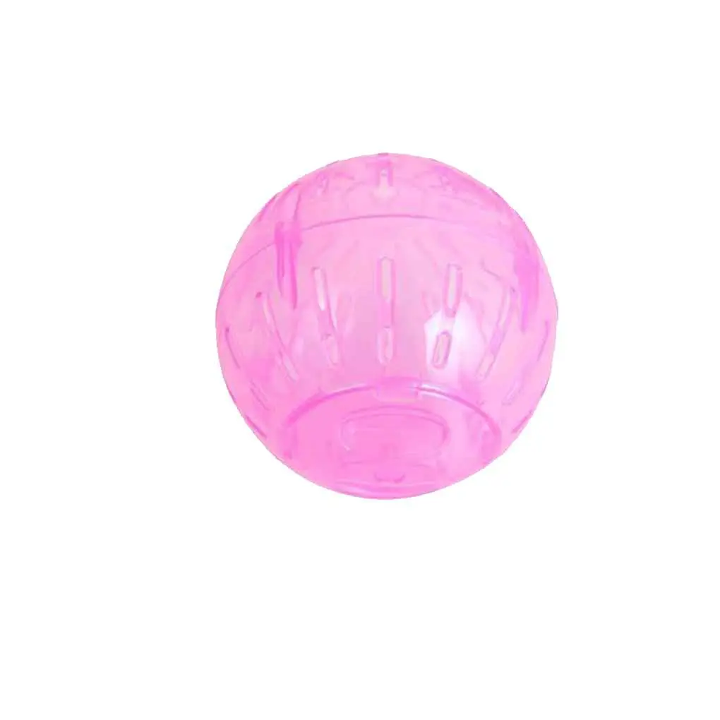 Pet Rodent Mice Hamster Gerbil Rat Jogging Play Exercise Ball Plastic Toy Random Color