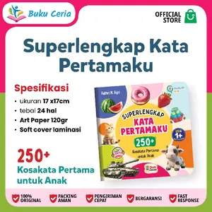 Buku Ceria 250 Kata Pertamaku Super Lengkap || Audio Book || Buku Balita II Buku Anak 1th+ II Buku Anak 2th || Buku Anak 3th || Buku Bayi 2 Bahasa || Buku Anti Speach Delay