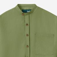 Gambar DUHA Baju Koko Lengan Panjang - Dhaw' - Olive - L dari Duha Muslim Wear Kota Tangerang 2 Tokopedia