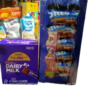 Cadbury Dairy Milk Chocolate Mini 1 box isi 20 pcs