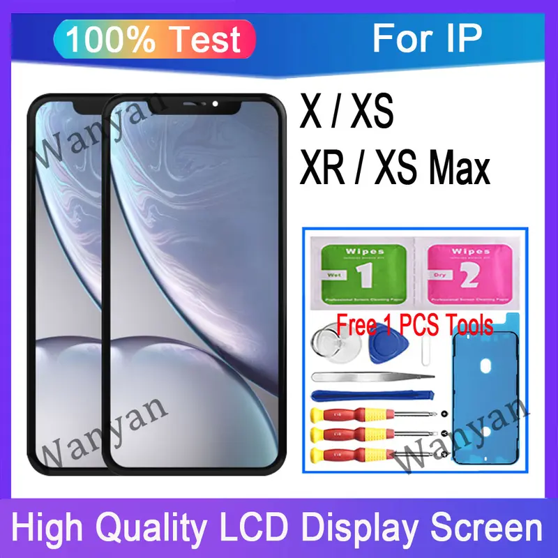 Màn hình LCD OLED, màn hình cảm ứng, thay thế cho IP X, XS, XR, XS Max, hỗ trợ Face ID, incell Phone Phụ Kiện 0