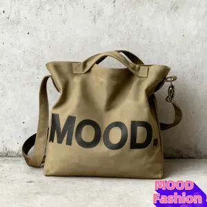 TSONG 302#259 MOOD Tas Dada Fashionable Brand Satchels Crossbody Bag Pria Wanita Kapasitas Besar Bahan Oxford Cloth Tahan Air Siap Kirim Empat Warna Tersedia Selempang Slingbag Pria Tote Totebag
