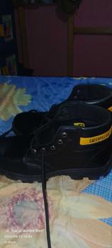 Product Review of SEPATU SAFETY BOOTS UJUNG BESI SEPATU CATERPILLAR ANTI SLIP SEPATU SAFETY CATERPILLAR PRIA DAN WANITA Kerja Shoes from M**h 0