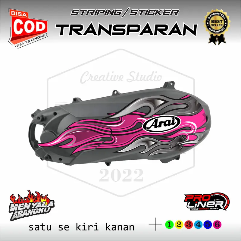 sticker bok cvt vario kzr lis variasi vario gen 1 sama bok nya 1