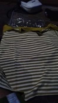 Product Review of JN- Chika Blouse Stripe Atasan  Panjang Wanita Knit Casual Baju Knitted Knitwear Crop Top Outer Cardigan Oversize kemeja  hadeed Motif Kardigan Garis Basic from k**w 0