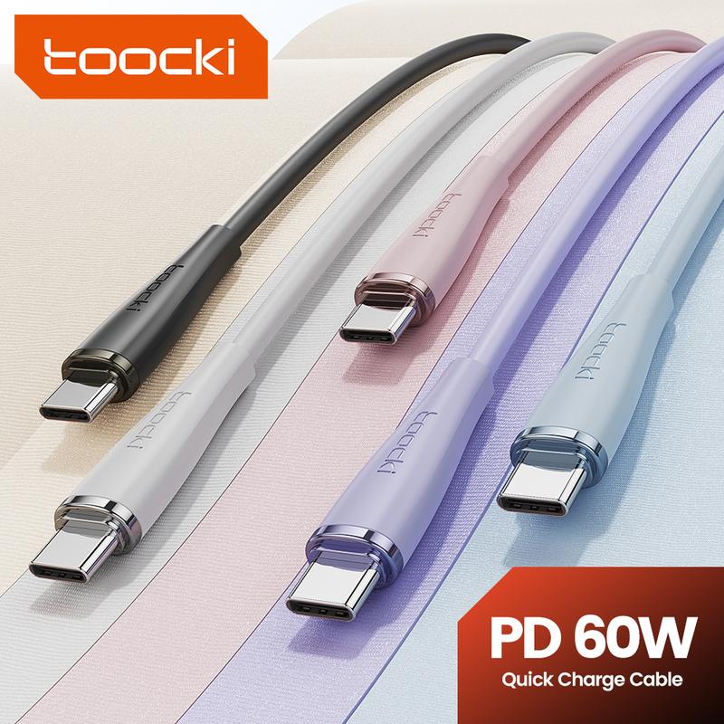 5 Pack USB C To USB C Cable For IPhone 16 15 Pro Max Plus Data Line 60w Type C Type C Braided Cable Ipad Airpods Samsung S25 S24 Xiaomi Google Macbook Air F