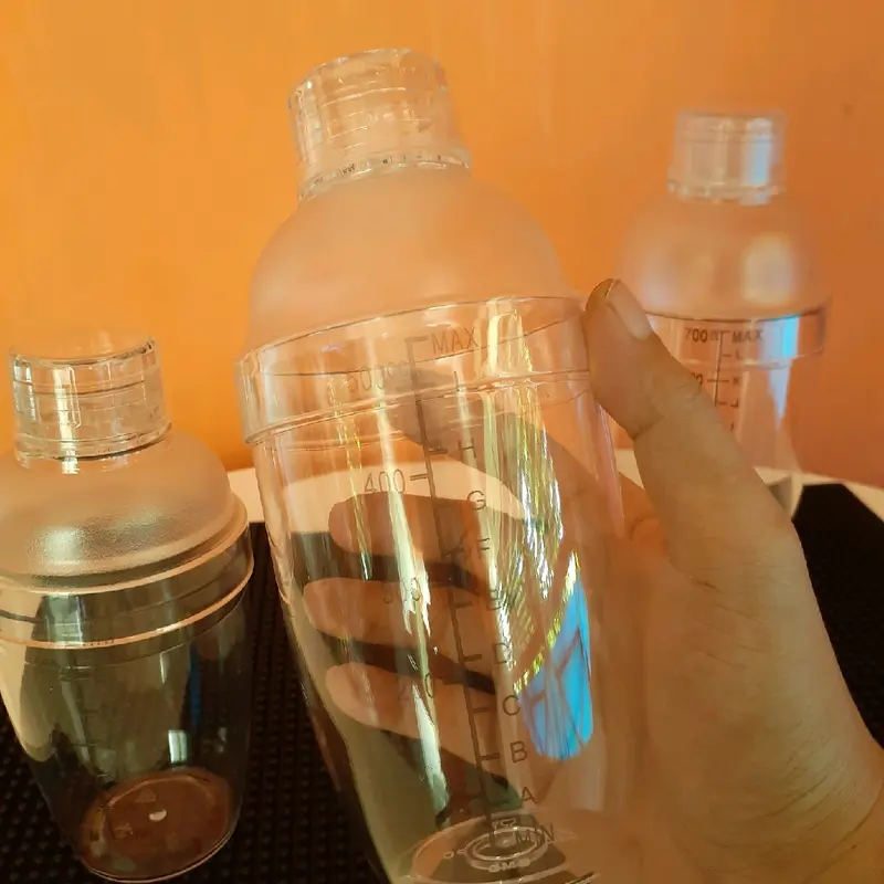 BOTOL PENGOCOK MINUMAN SHAKER ACRYLIC 350ml 550ml 700ml | BOTOL SHAKER | SHAKER AKRILIK 4