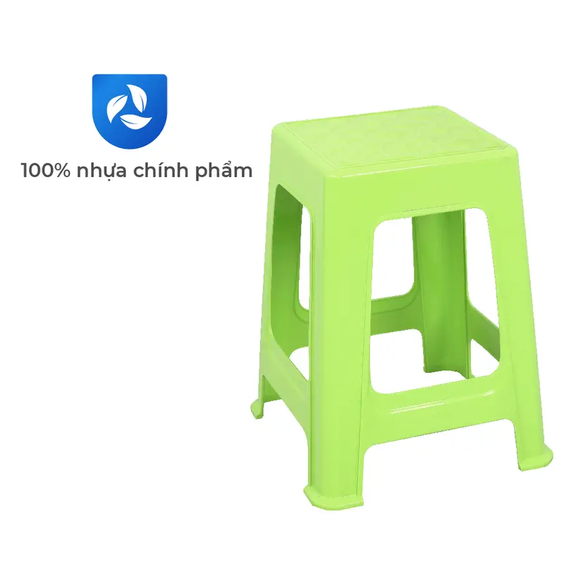 Combo 4 Ghế Nhựa Cao Seoul - Chính Hãng Qui Phúc -  Nhựa Chính Phẩm Bền Màu, Chịu Lực Đến 90Kg 3