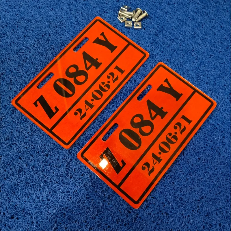 Aksesoris Sepeda Listrik Custom Request Nama dan No 7