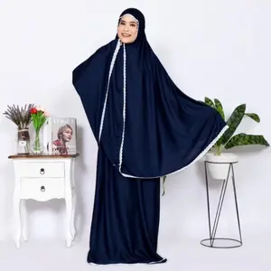 MUKENA RENDA POLOS DEWASA/MUKENA HYGET DEWASA WARNA/MUKENA HYGET RENDA DEWASA