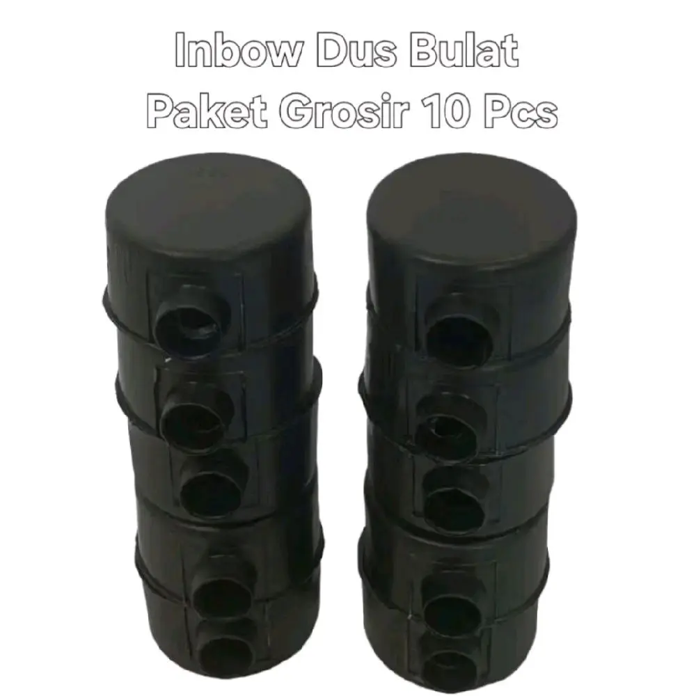Inbow Dus Bulat Paket 10 Pcs, Inbow Dus Saklar Bulat Bahan Berkualitas
