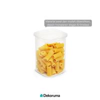 Gambar Dekoruma YUMIKO Toples Kotak Serbaguna / Toples Cemilan / Toples Sedang Serbaguna 1100 ml dari Dekoruma Official Store Kab. Bekasi 3 Tokopedia