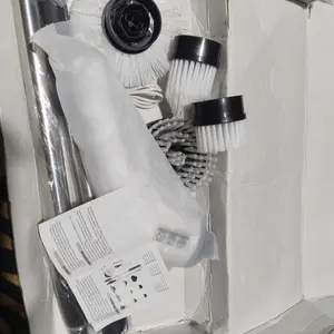 【COD】MODOFO Ramadan sale Sikat Pembersih Elektrik 9-in-1 Tanpa Kabel Tahan Air 5 Kepala Pembersih Baterai 2500mAh Khusus Mandi & WC