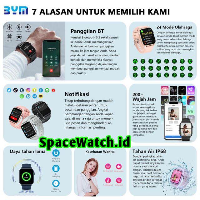 BUY 1 GET 5..SMARTWATCH JAM HP ANDROID BISA NOTIF SOSMED SEPERTI WASAP TLFN SMS DAN BANYAK FITUR LAINNYA. JAM TANGAN PINTAR 4G TERBARU ANTI AIR NOTIF SUPORT SENSOR DETAK JANTUNG, PENGUKUR LANGKAH