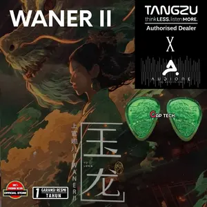TANGZU Waner 2 / Wan Er 2 / Waner  SG 2 Emerald Jade Dragon Edition 10mm Dynamic Driver In-Ear Monitor Earphones / IEM Original