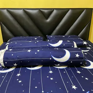 Kang Bedcover - Bed Cover Sprei Anti Geser Double karet Full Set Katun Microtex Premium Aesthetic Ukuran Single - King 90x200 120x200 180x200 Tinggi 20 Lengkap - Motif Martin