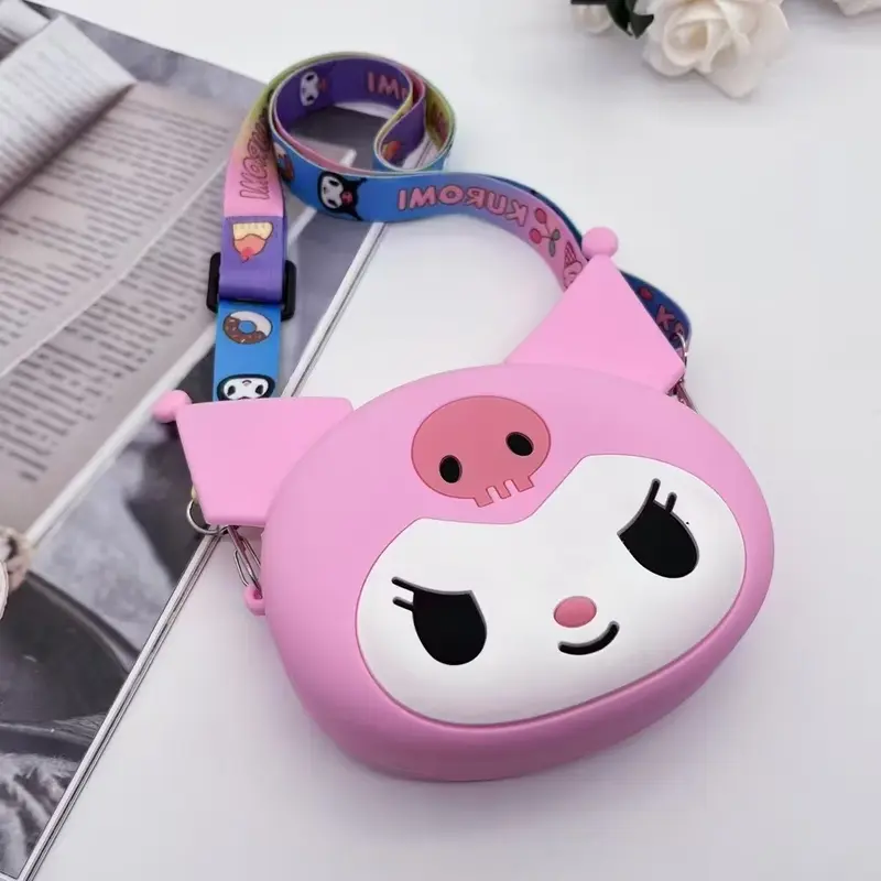 Tas Putri Kuromi Kecil Yang Lucu Tas Silikon Melody Tas Selempang 3