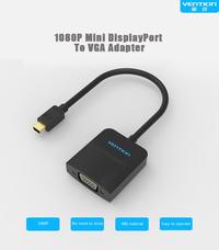 Gambar Vention Adapter Converter Mini Display Port DP to VGA 1080P 60Hz ABS - HBD kabel hd mi dari Multifungsi Online Kota Administrasi Jakarta Pusat 4 Tokopedia
