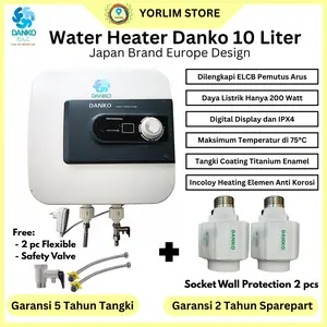 Water Heater Listrik Danko 10L/15L/30L Liter/Pemanas Air Kamar Mandi Danko DA15-ES