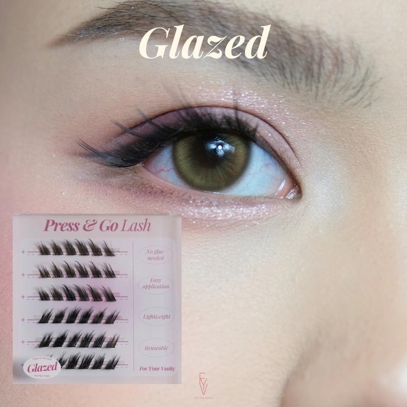 Product Introduction of Press&Go Lash For Your Vanity Bulumata/Eyelash Individual/ bulu mata tanpa lem cluster lashes 2