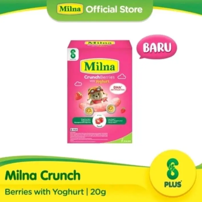 Milna Crunch Berries With Yoghurt - 20 gr 0