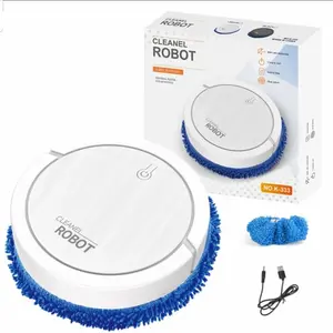 ROBOT PENGEPEL LANTAI OTOMATIS INTELLIGENT MOPPING MACHINE WITH UV - Putih, TANPA TAMBAHAN