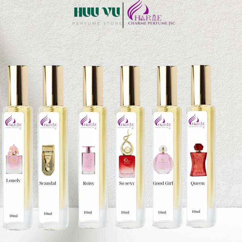 Charme Perfume - Nước Hoa Charme Nữ Chiết 10ml ( 2024 ) - Lonely, Scandal, Roisy, So Sexy, Good Girl, Queen