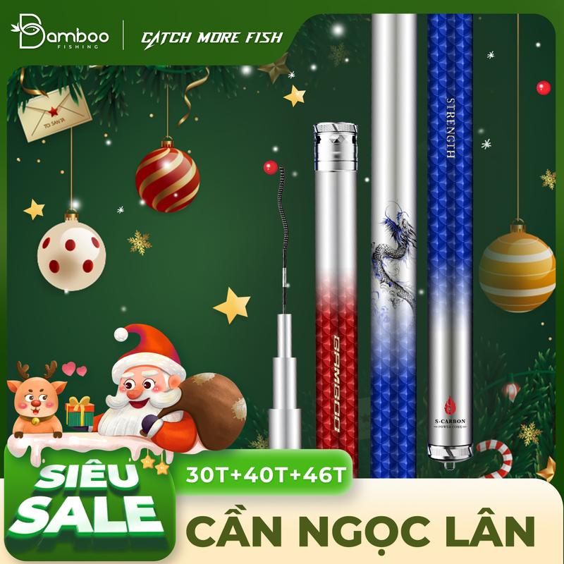  Cần tay Bamboo Ngọc Lân  NEW  