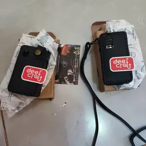 Sarung kulit sleeve case dot V2 fullset lanyard