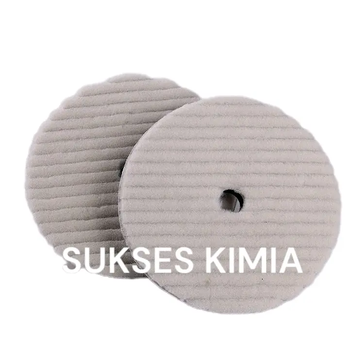 SHORT PILE WOOL PAD STRIPE (HEAVY CUT) -WOOL 6 INCH / BACKING 5 INCH