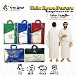 KAIN IHRAM DEWASA MICROFIBER KUALITAS TERBAIK