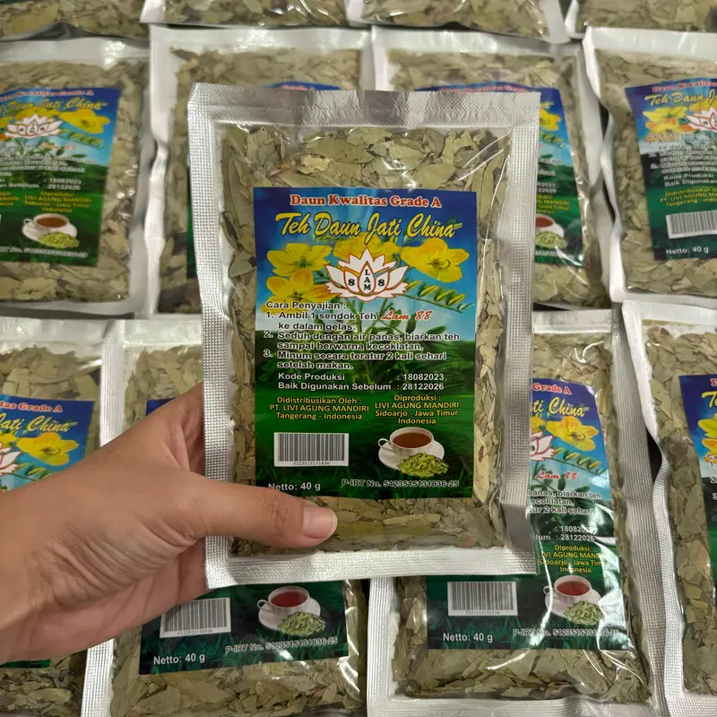 TEH DAUN JATI CINA ORGANIK 1