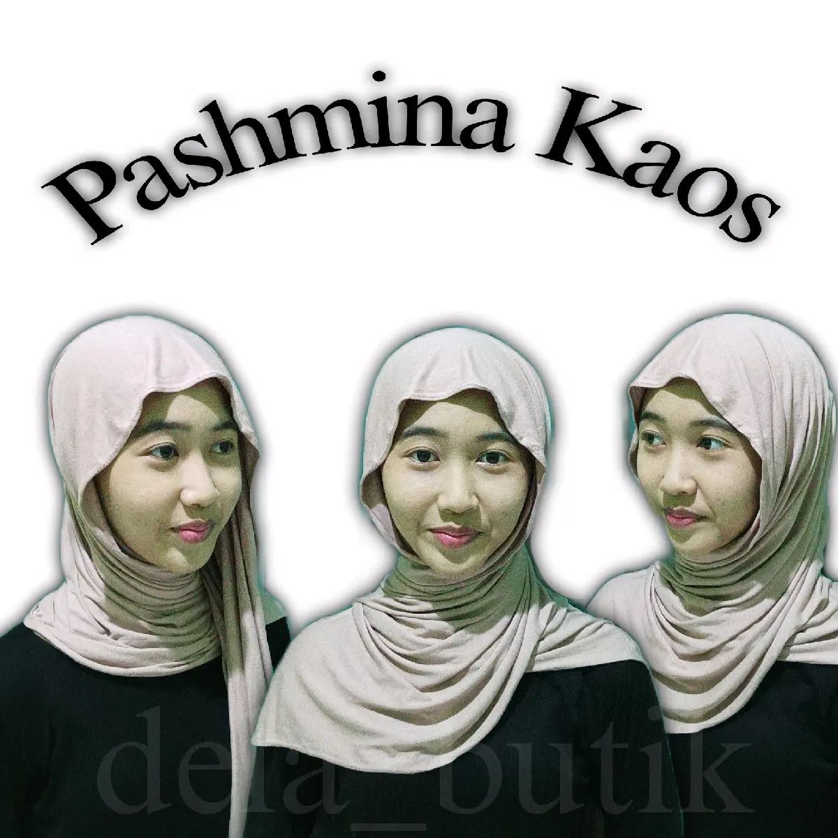 PASHMINA KAOS || BAHAN RAYON PREMIUM