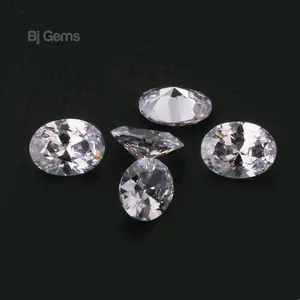Permata Oval Cut A5 Original Diamond Quality perbuah Premium Stone cz