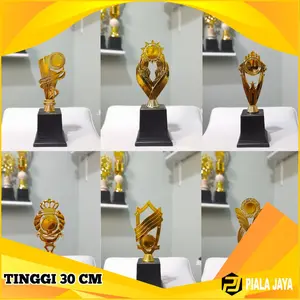 PIALA SATUAN MURAH TATAKAN HITAM MINIMAL PEMBELIAN 4 PCS | TROPHY SATUAN MURAH
