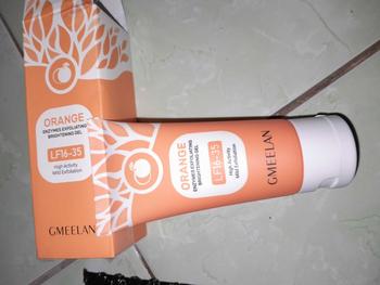 Product Review of [ORI] GMEELAN Orange Exfoliating Whitening Gel 50g 2PCS from i**🍊 0