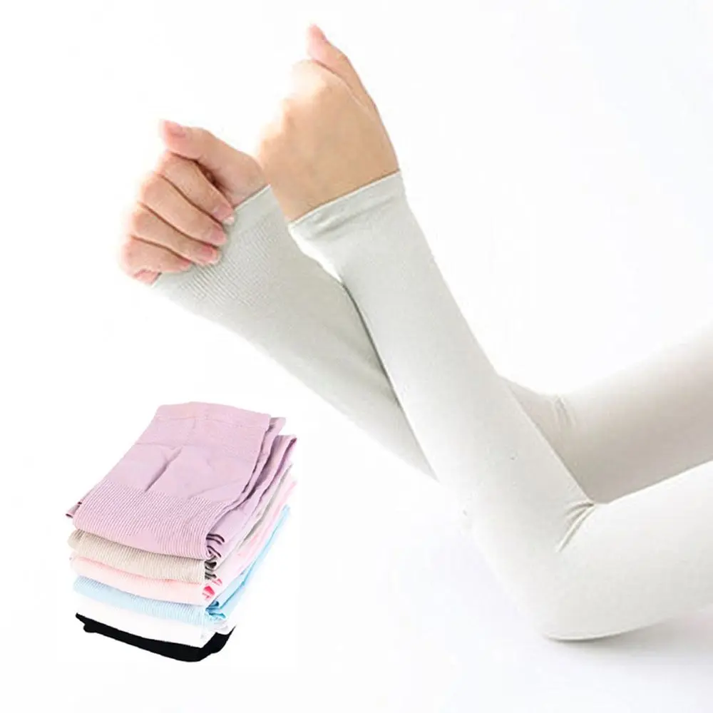 Running Unisesx Outdoor Sunscreen Repel Mosquitoes Outdoor Sportswear Arm Protection Anti UV Cycling Oversleeves Women Arm Sleeves Sun Protection Sleeves Ice  Arm Warmers Women Sunscreen Sleeves
