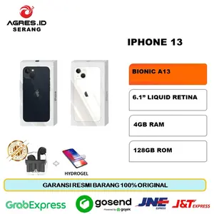 IBOX APPLE IPHONE 13 128GB / 256GB / 512GB A15 BIONIC CPU 6C GARANSI RESMI INDONESIA