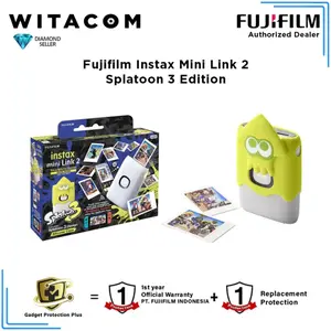 Fujifilm Instax Mini Link 2 Special Edition Splatoon 3 - Garansi Resmi
