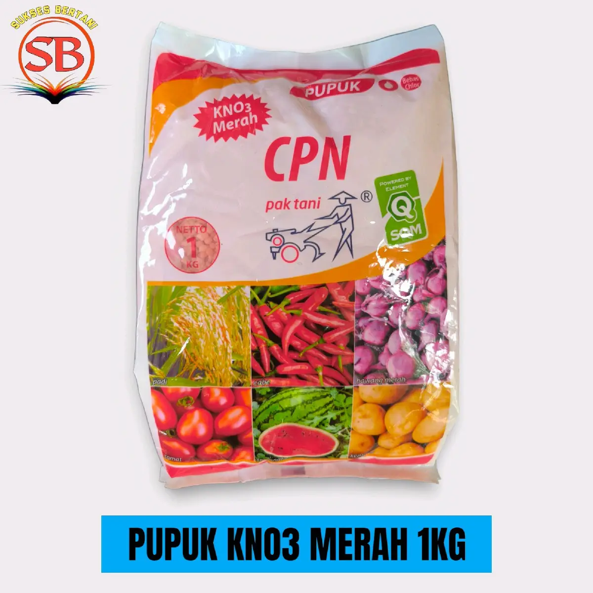 PUPUK KNO3 MERAH CPN PAK TANI - 1 KG