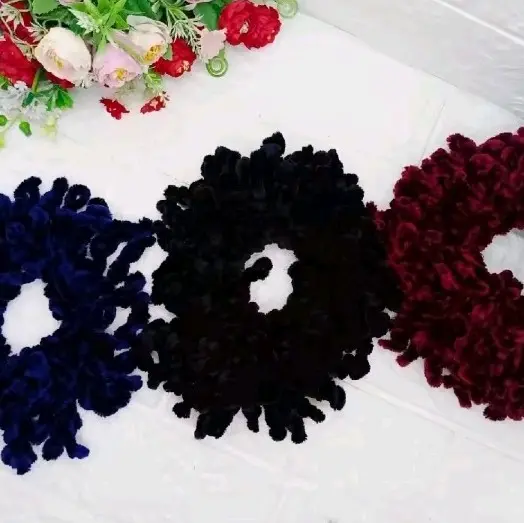 Ikat rambut ubur-ubur besar, kuat dan tahan lepas (Cepol scrunchie) 4