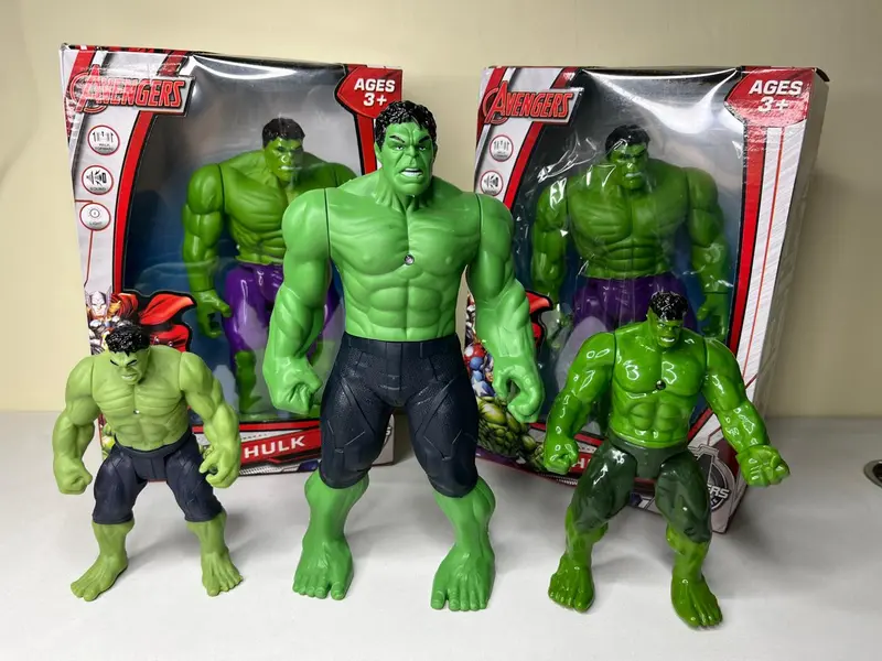 Mainan Anak Robot Hulk Avangers Ukuran Besar Dada Bisa Nyala Tanpa Batrey 2