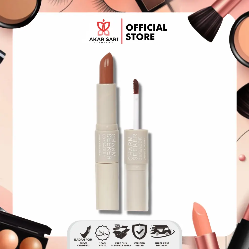 MADAME GIE CHARMSEEKER 2 IN 1 OMBRE LIPS - Lipstick & Lipcream Ombre