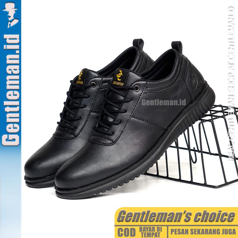 GENTLEMAN Targa 2.0 Sepatu Formal Kerja Pria cokelat Hitam Casual Original Terbaru Kekinian Shoes 2