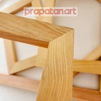 Gambar Spanram Kanvas Lukis 20-40CM  | Bingkai Kayu Belakang Kanvas  | Canvas Wooden Back Frame - 20X20CM dari Toko Prapatan_NEW Kota Administrasi Jakarta Timur 4 Tokopedia