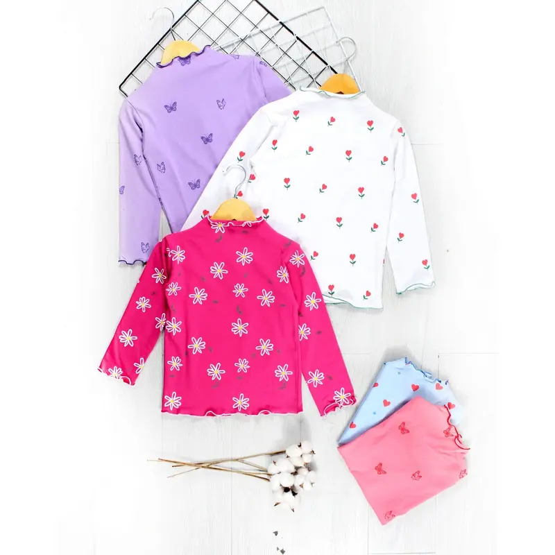 Manset/Inner Kaos Lengan Panjang Fashion Anak Perempuan Spandeks CMGKIDS 0