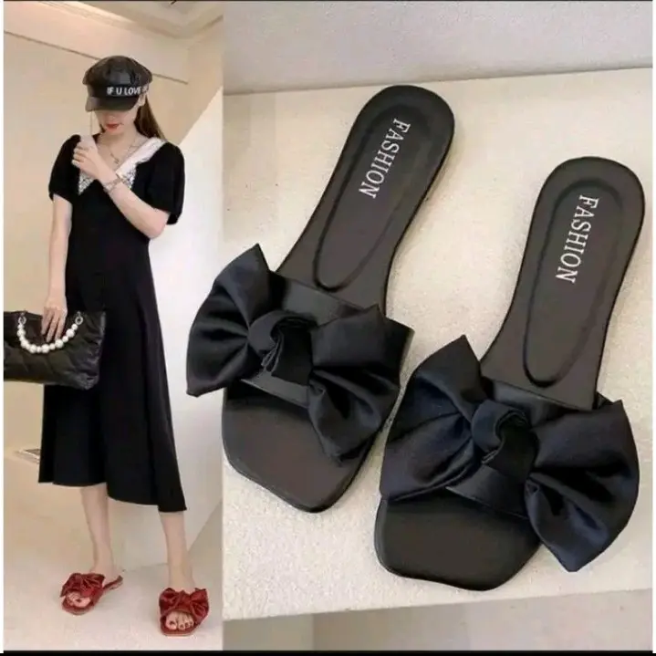 SANDAL TEPLEK wanita dewasa motif VITA fashion sendal Shoes 0