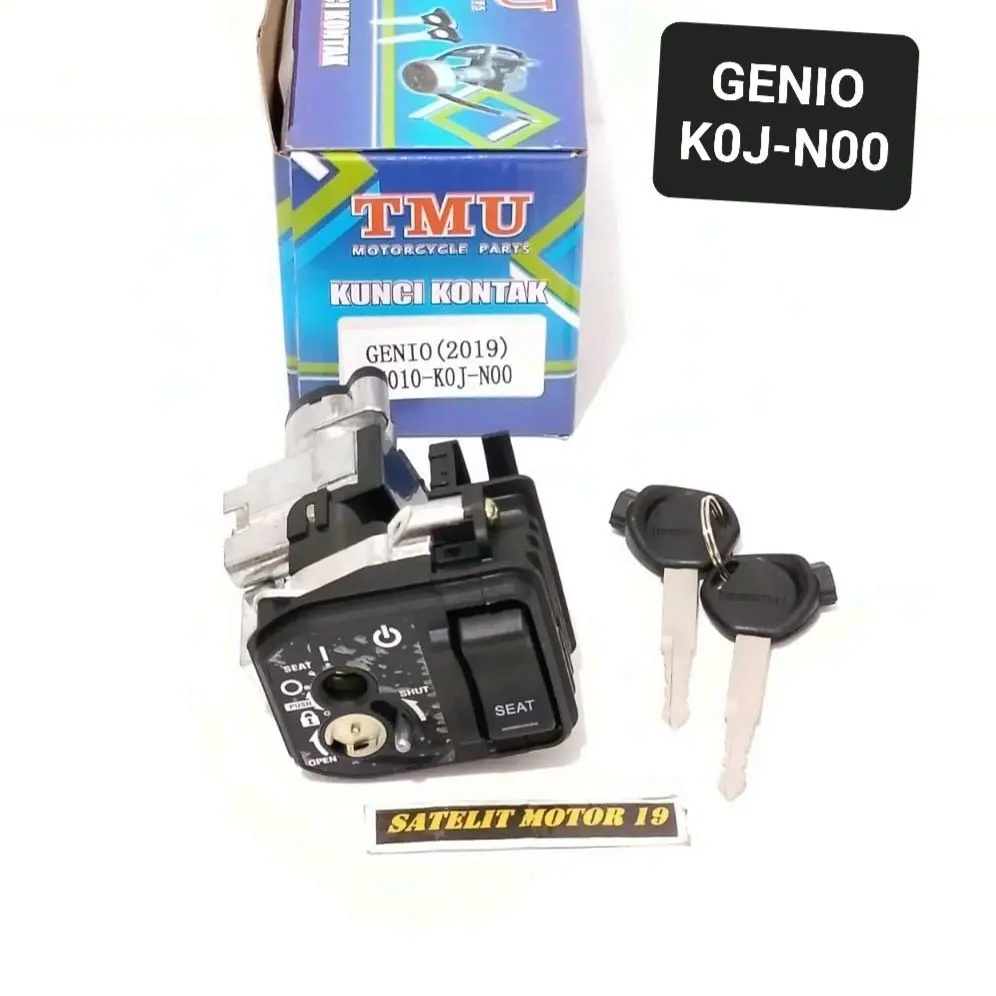 KUNCI KONTAK SET GENIO 2019 - 2021 BEAT NEW DELUXE BEAT STREET MERK TMU